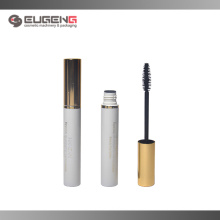 Tubes en mascate en or, tube en mascara plastique avec capuchon alimunim